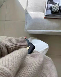 Cashmere Turtleneck Loose Sweater