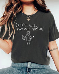 Casual Crew-Neck Printed T-Shirt