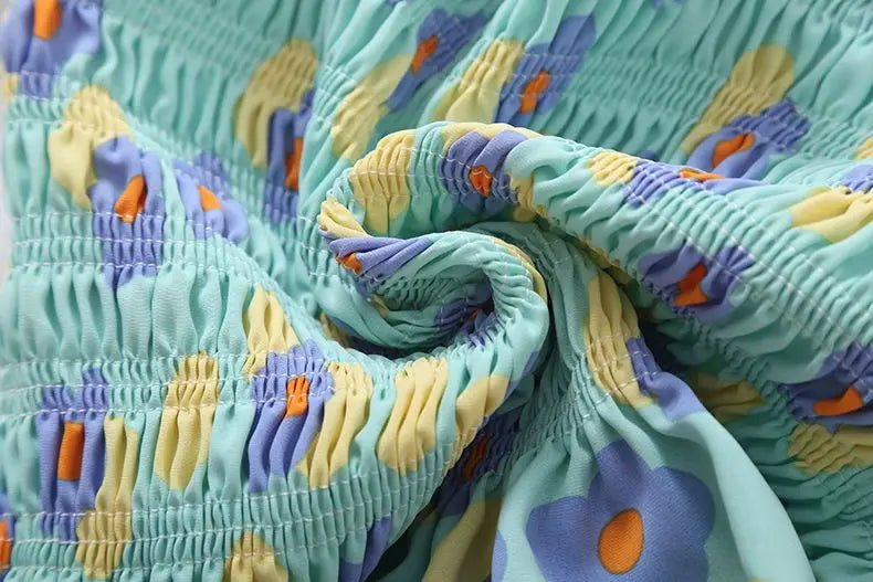 Print Folds Bohemian Sleeveless Vest