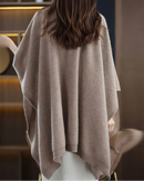 Plus-Size Wool Casual Cardigan Shawl