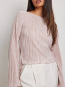 Designers' Lace-Up Long Sleeves Shirt