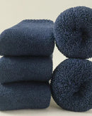 Wool Blend Thick Thermal Mid-Tube Socks 3 Pairs