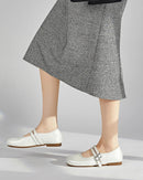 Silver Princess-Style Ballet Flats