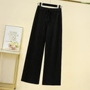 High-Waist Thicken Wide Leg Pants