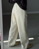 High-Waisted Wide-Leg Sweatpants