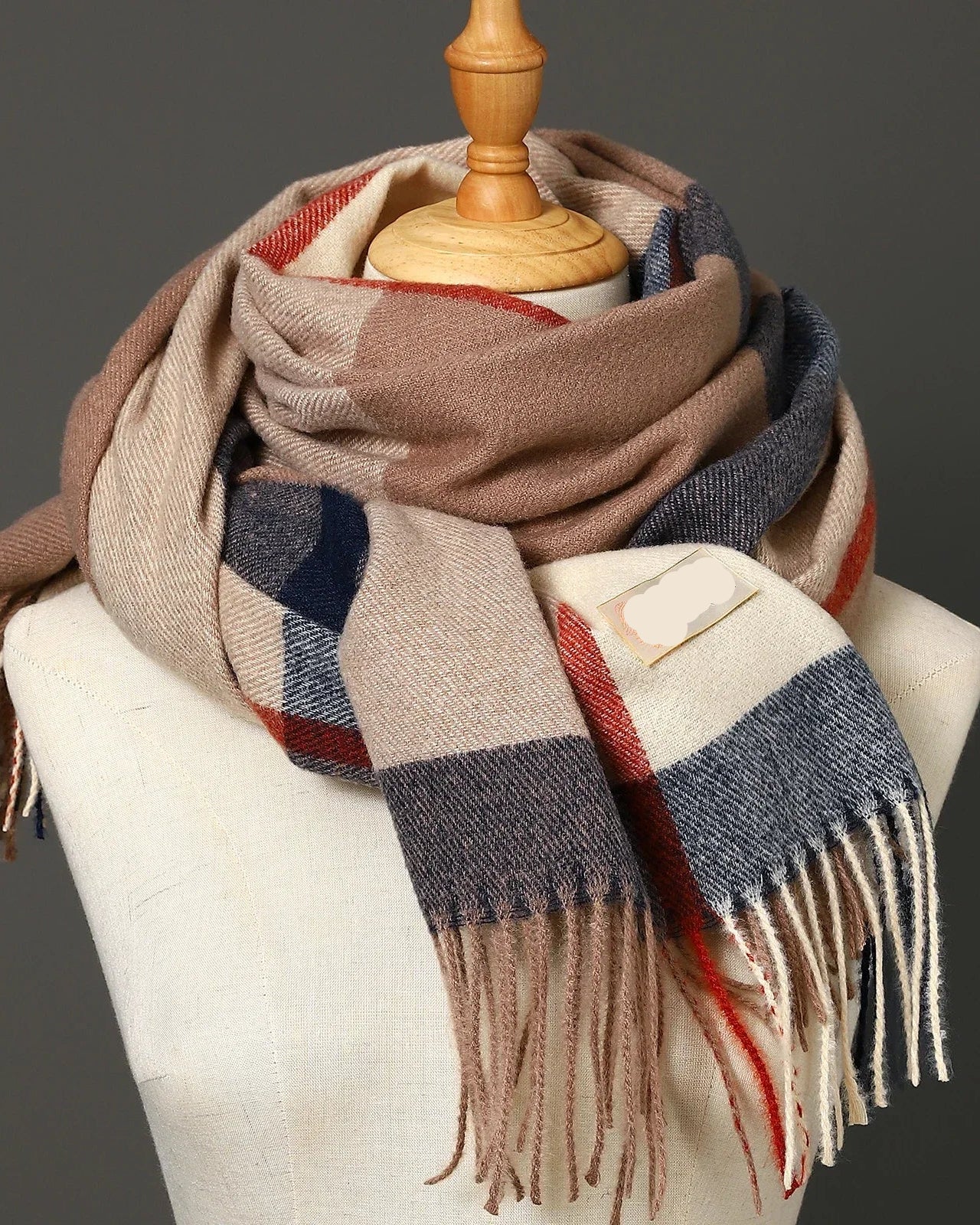 Classic Plaid High-Quality Scarf