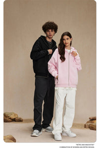 Thick Fleece Zipper Hoodies