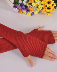 Cashmere Fingerless Arm Warmers