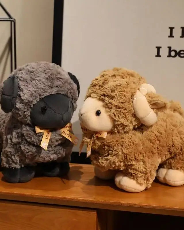 Curly Wool Sheep Kawaii Plush Stuffed Doll