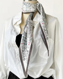 Women's Twill Diamond Silk Scarf