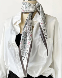 Women's Twill Diamond Silk Scarf