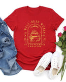 Literary Graphic Short Sleeve Tee