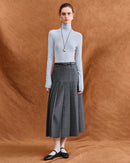 Seamless Turtleneck Sweater From Superfine Wool