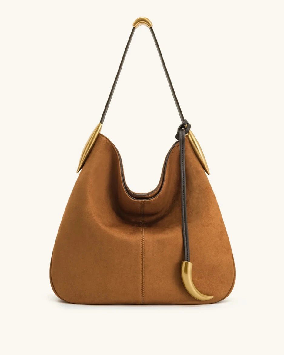 Suede Armpit Bag Large Capacity Tote