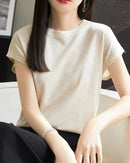 Solid-Color Sleeveless Knit Top