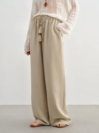 Relaxed Fit & Breathable Tencel Blend Pants