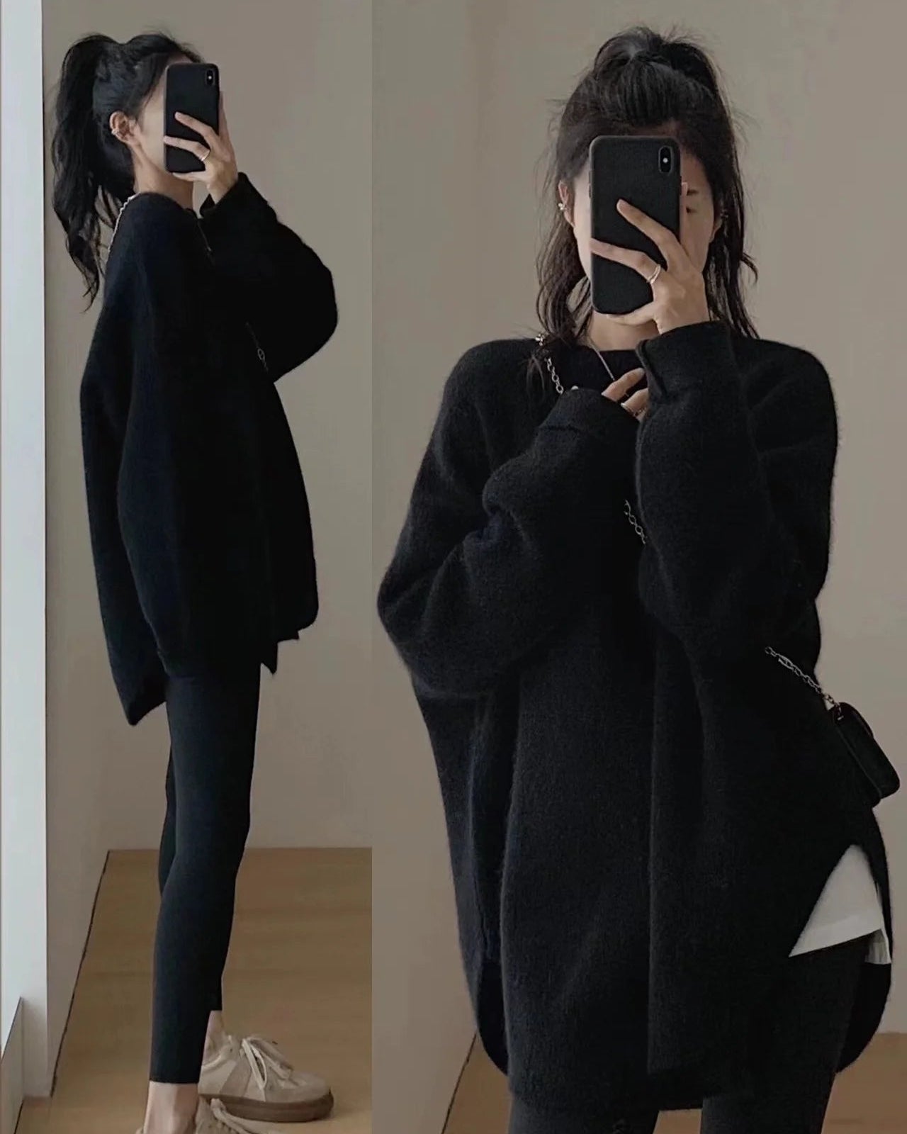 Black / S