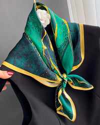 New Women's Silk Printed Scarf