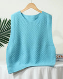Merino Wool Jacquard Sweater Vest