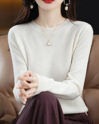 Merino Wool Round Neck Sweater