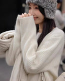 Luxe Cashmere Round Neck Pullover