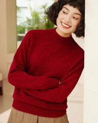 Cashmere Turtleneck Knitted Fashion Sweater