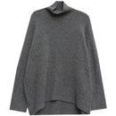 100% Wool Loose Turtleneck Sweater