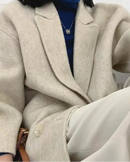 Women Double Sided Wool Coat