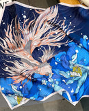 New Women's Silk Printed Scarf
