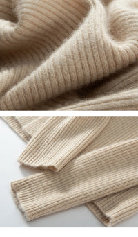 Pure Cashmere V-Neck Pullover Sweater