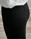 Slim-Fit Lace Pencil Skirt