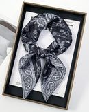 Printed Square Scarf Shawl & Headband