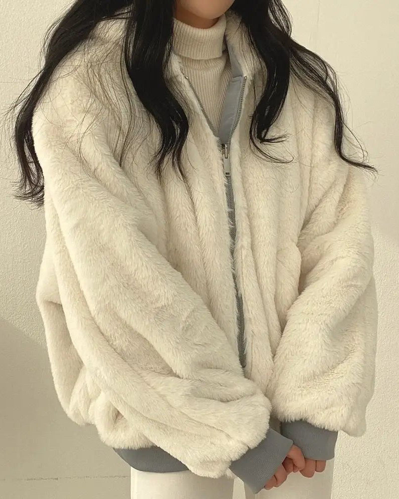 Double-Layer Thicken Hooded Parka