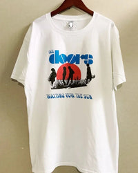 Aesthetic Sun Print Knit Tee