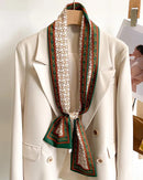 Women's Printed Silk Scarf & Shawl
