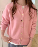 Classic Knit Wool Button Cardigan