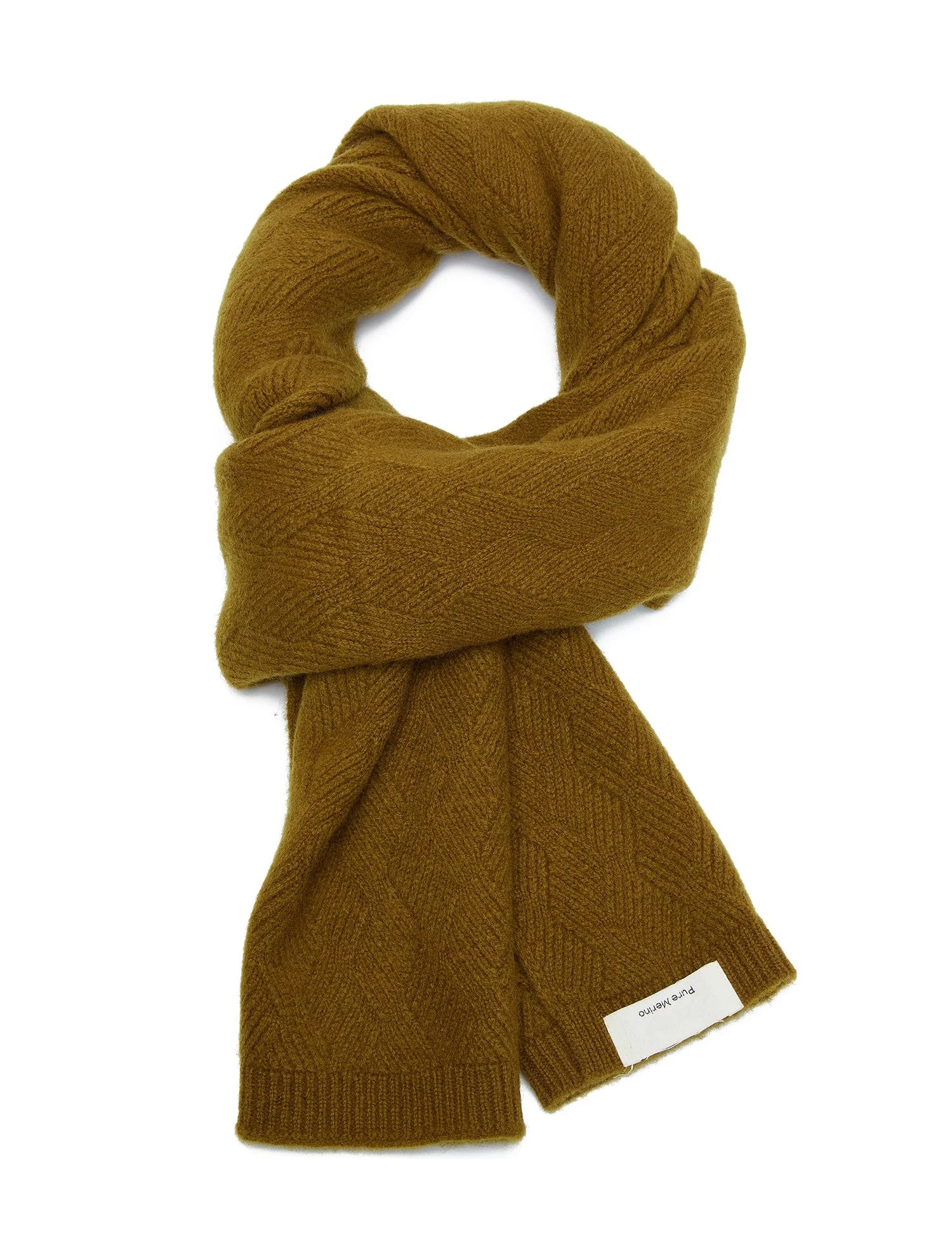 Luxury 100% Merino Wool Knitted Scraf