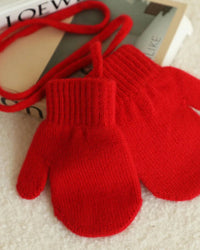 Kids Cashmere Knit Mittens