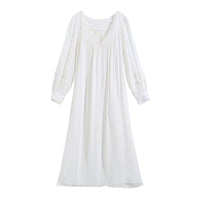 Cotton Loose V-Neck Nightdress