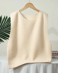 Merino Wool Jacquard Sweater Vest