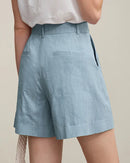 Casual Loose Jacquard Cotton Shorts
