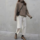 Turtleneck Loose Wool Sweater