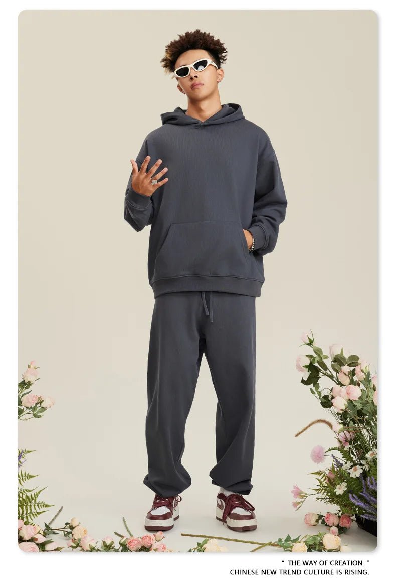 Loose Solid Color Sweatpants