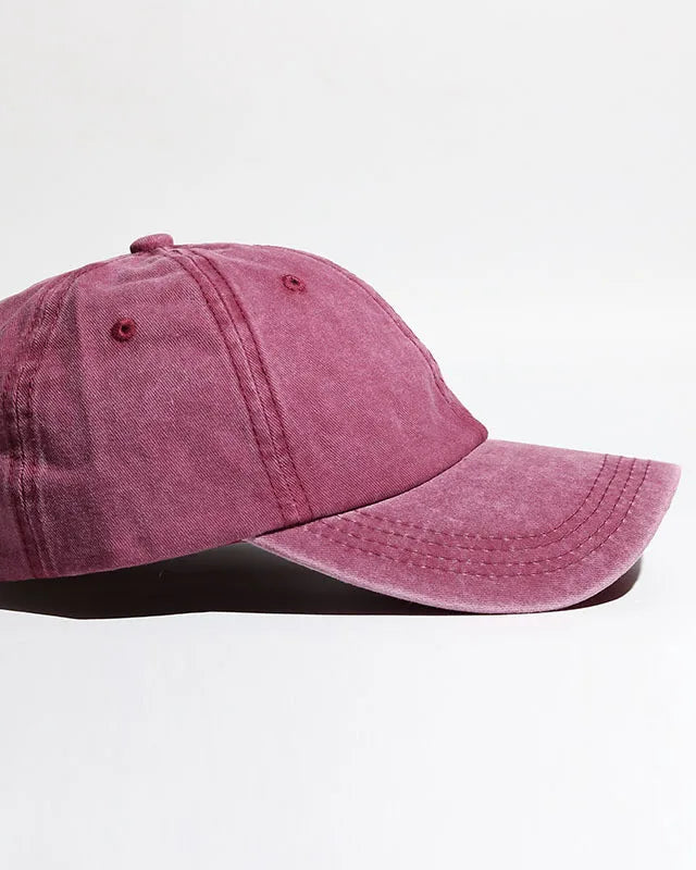 Washed Ponytail Baseball Cap