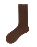 Combed Cotton Pile Crew Socks