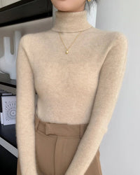 Cashmere Turtleneck Slim-Fit Pullover Sweater