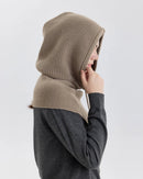 Women's Knit Balaclava Scarf Hat
