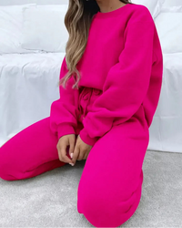 Thicken Sweatshirt & Pants Set