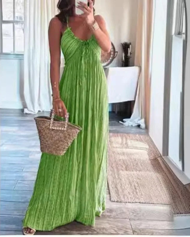 Women's Casual Beach-Style Long Dress