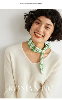 V-Neck Cashmere Basic Jumper